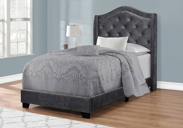 Dunalie Gray Twin Bed - Thumbnail - Image 2