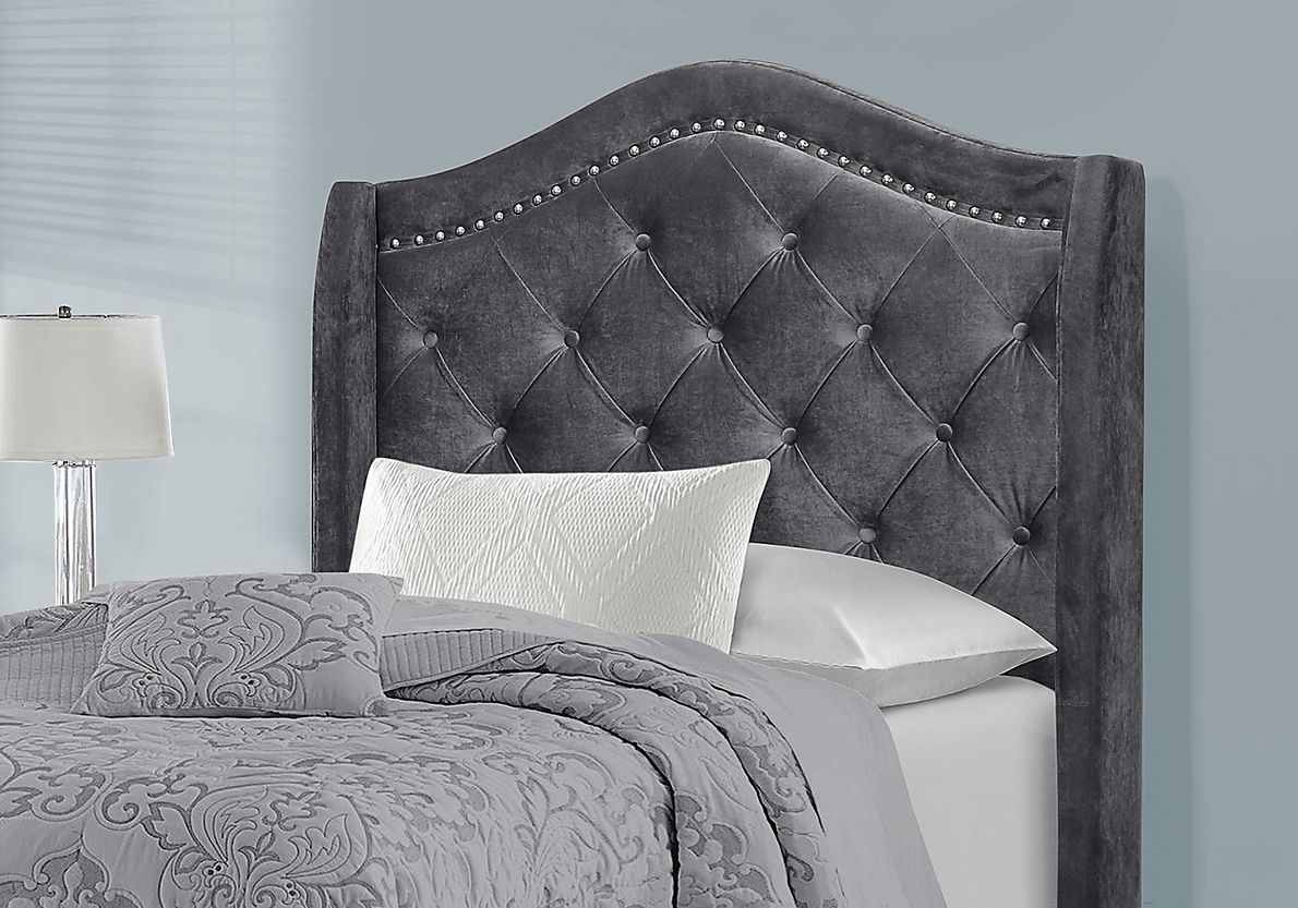 Dunalie Gray Twin Bed - Rooms To Go