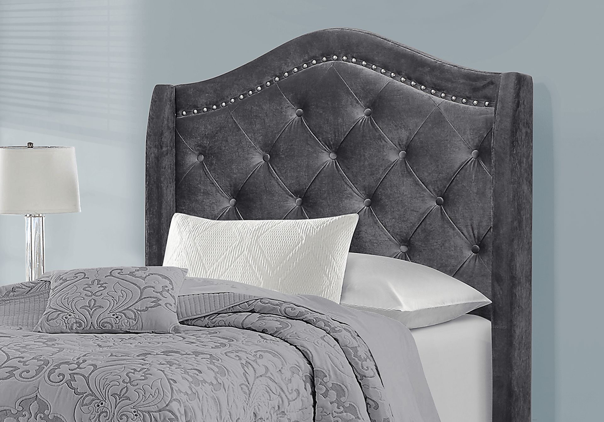 Dunalie Gray Twin Bed - Image 4