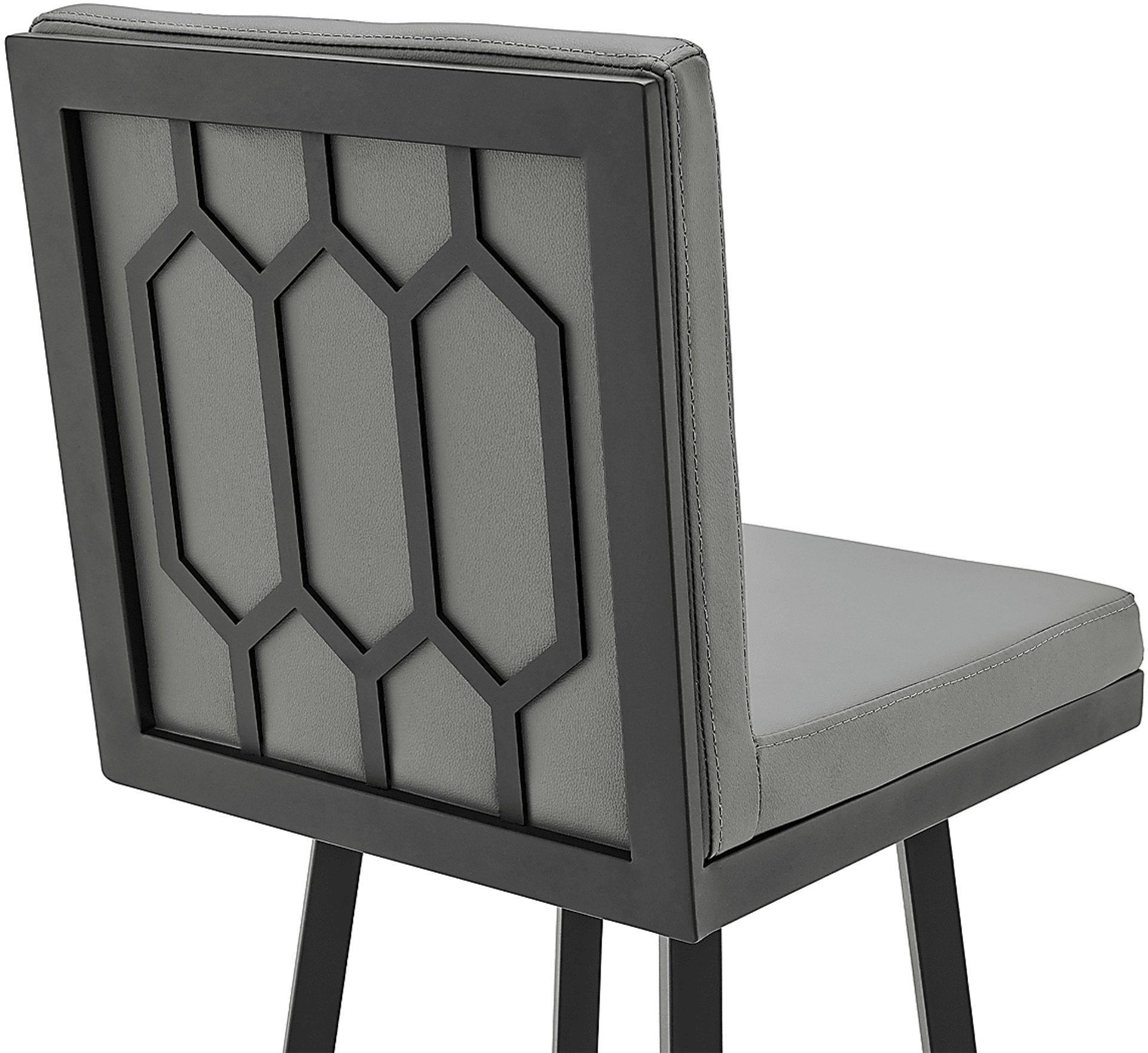 Dunchester Gray Barstool - Image 5