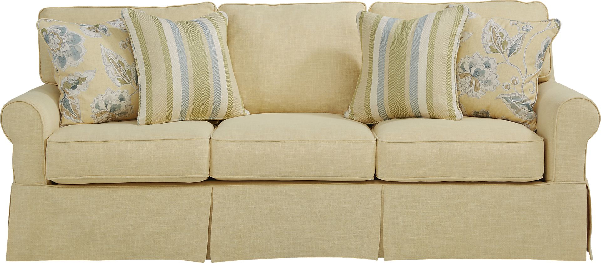 Dune Isle Yellow Sofa - Image 1