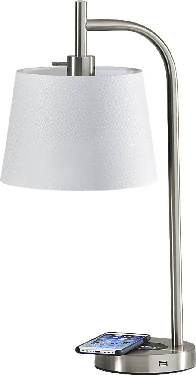 Dunedin White Table Lamp - Thumbnail - Image 2