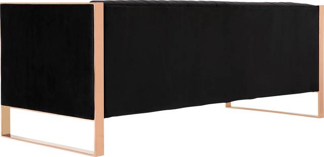 Dunellen Black Sofa - Thumbnail - Image 5