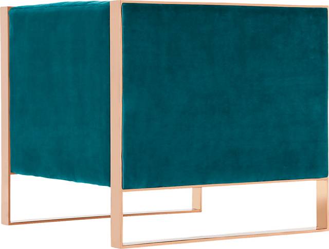 Dunellen Blue Accent Chair - Thumbnail - Image 5