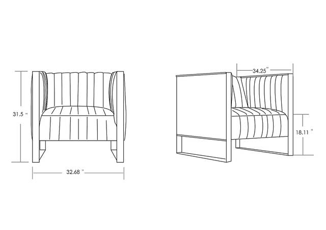 Dunellen Blue Accent Chair - Thumbnail - Image 8