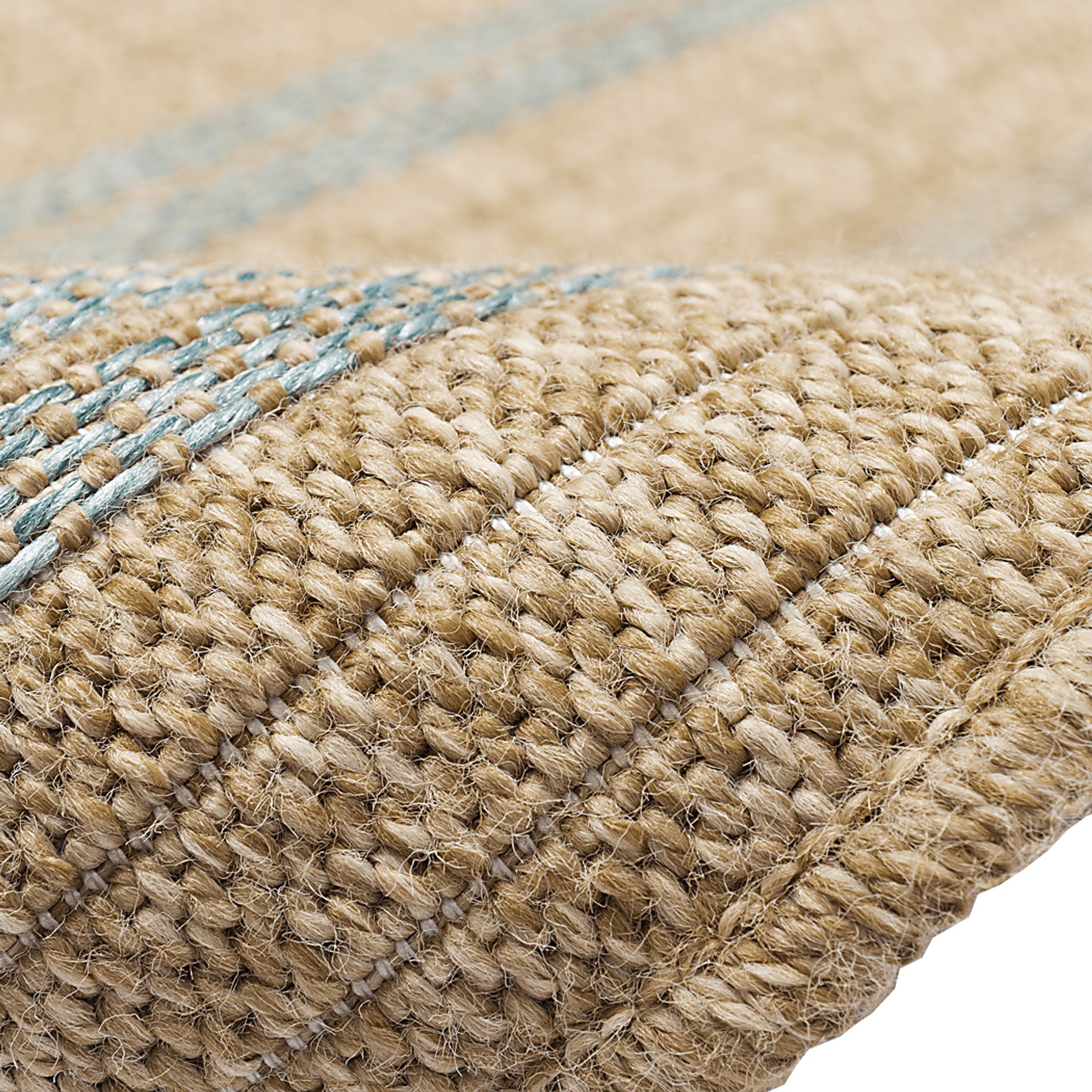 Dunhead Blue 6'8 x 9'4 Indoor/Outdoor Rug - Image 3