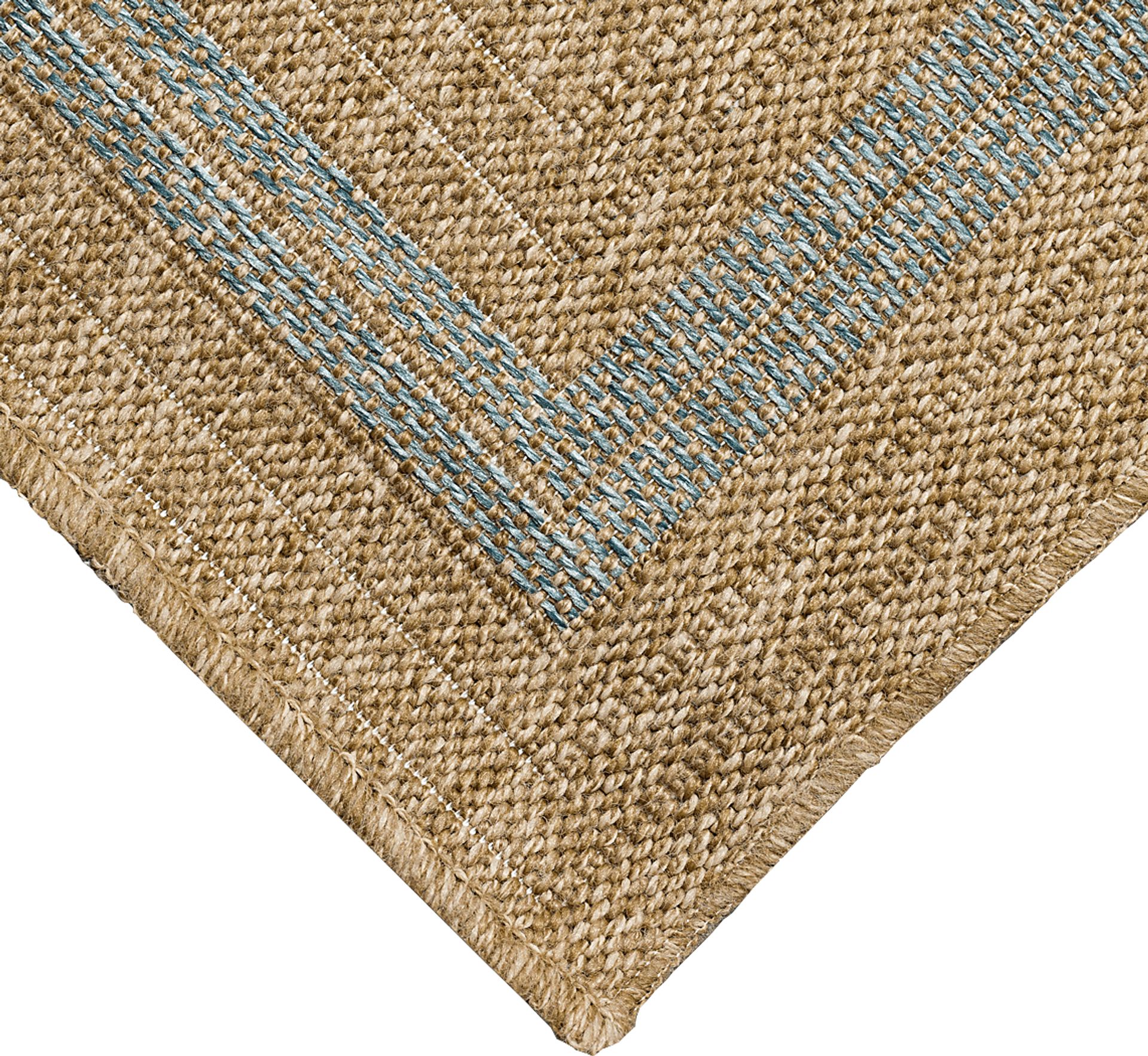 Dunhead Blue 6'8 x 9'4 Indoor/Outdoor Rug - Image 5