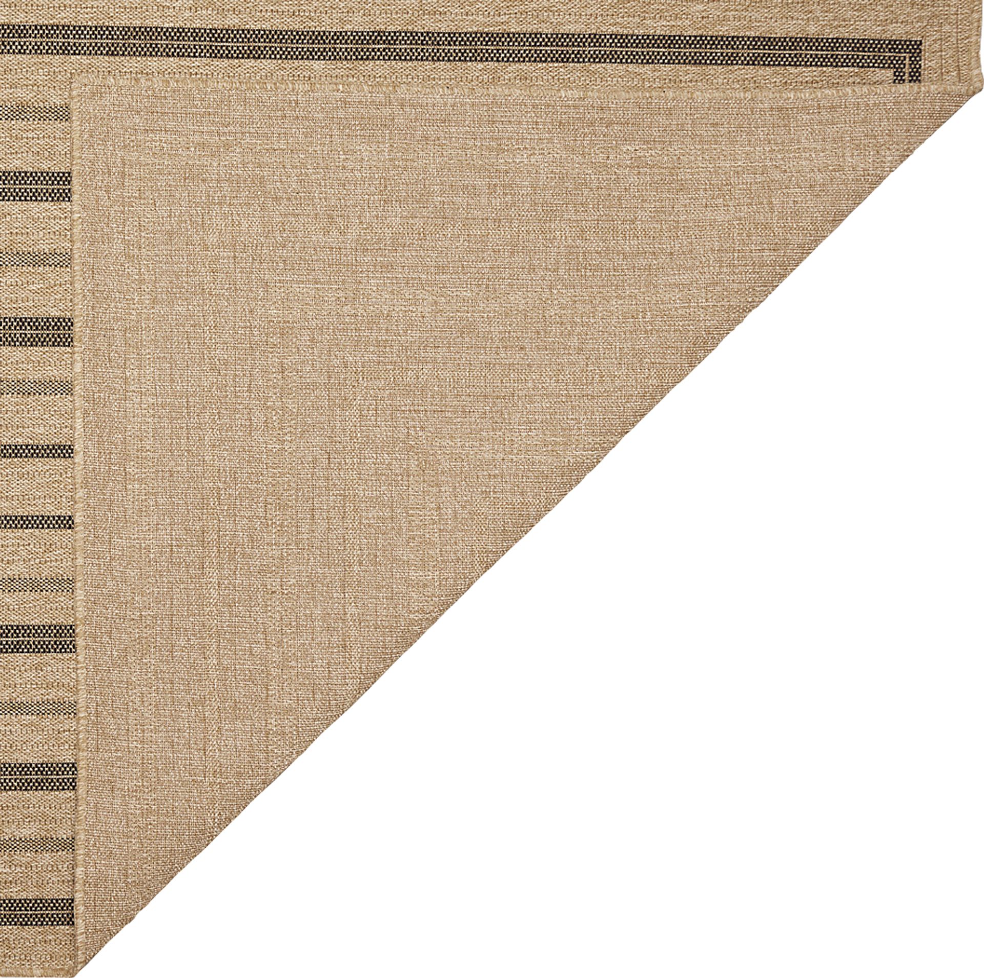 Dunhead Natural 7'10 Square Indoor/Outdoor Rug - Image 6