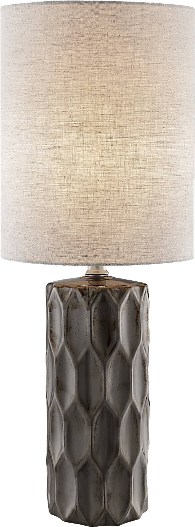 Dunlap Court Brown Lamp - Thumbnail - Image 1
