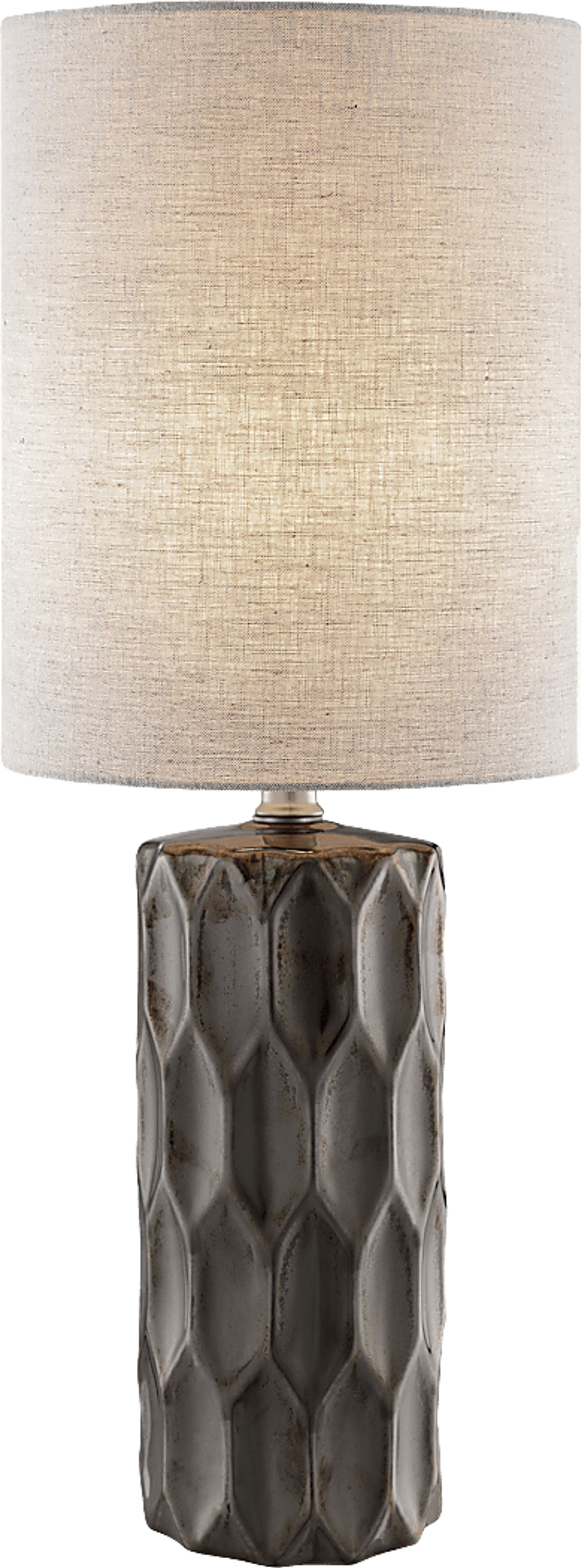 Dunlap Court Brown Lamp - Image 1