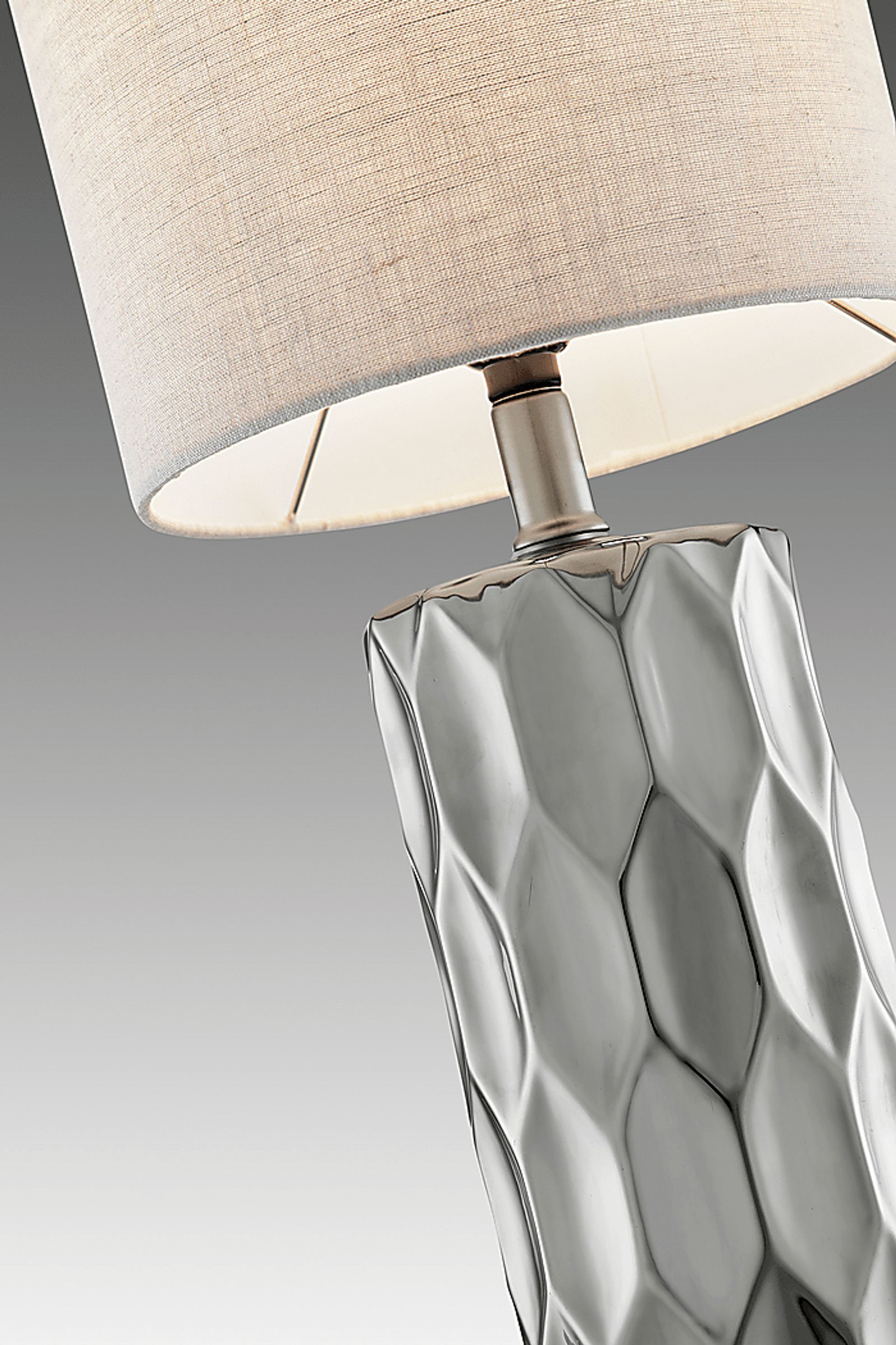 Dunlap Court Silver Lamp - Image 2