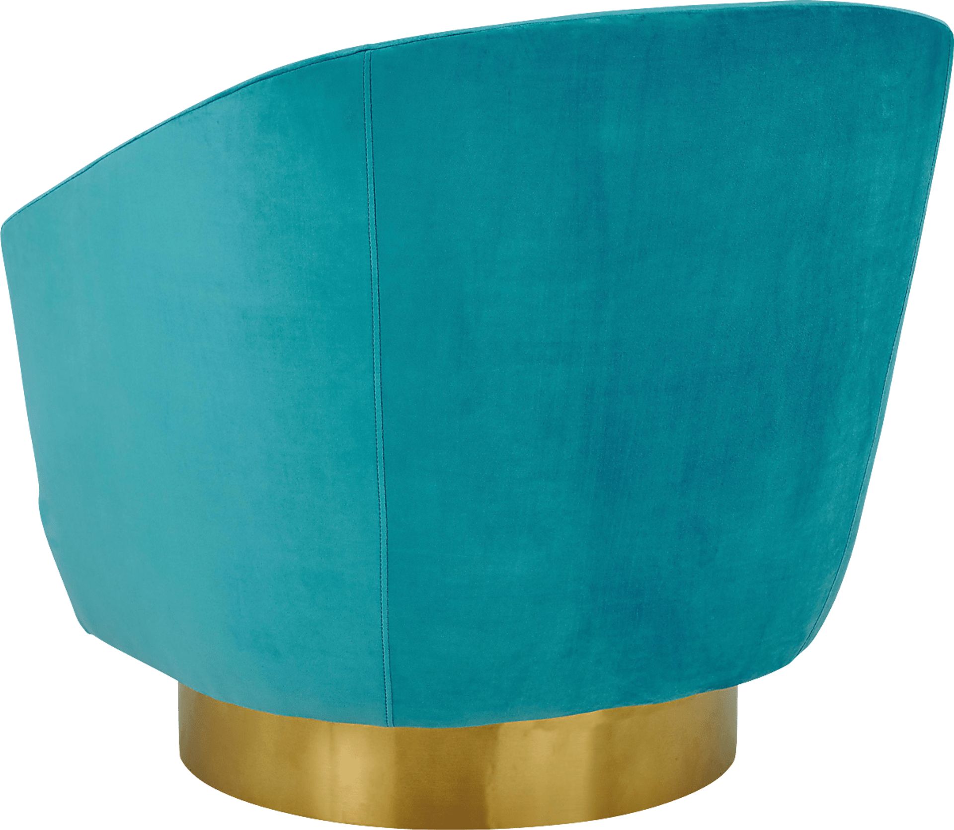 Dunlawn Blue Swivel Accent Chair - Image 6