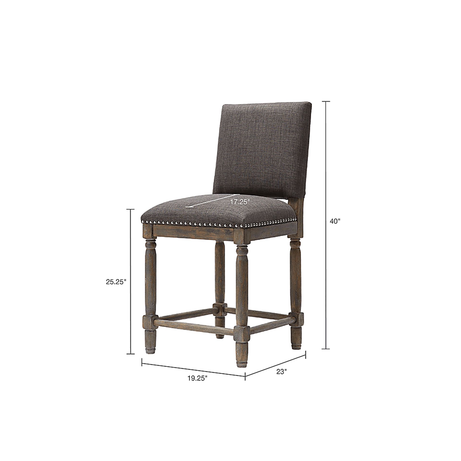 Dunleigh Gray Counter Height Stool - Image 5