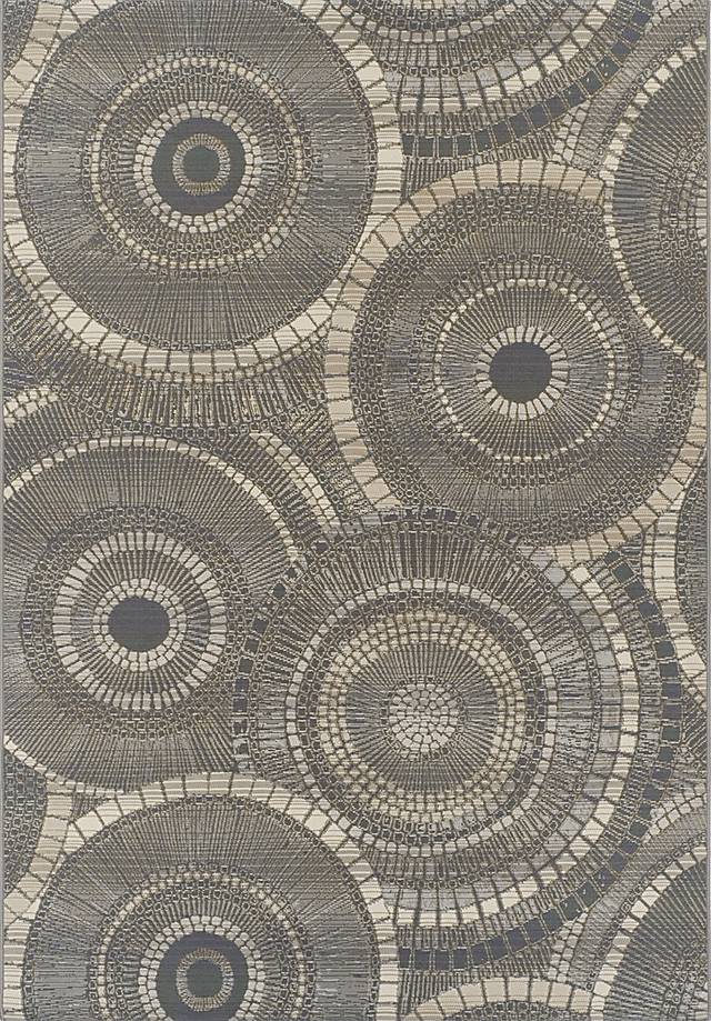 Dunloe Gray 3'3 x 5'1 Indoor/Outdoor Rug - Thumbnail - Image 1