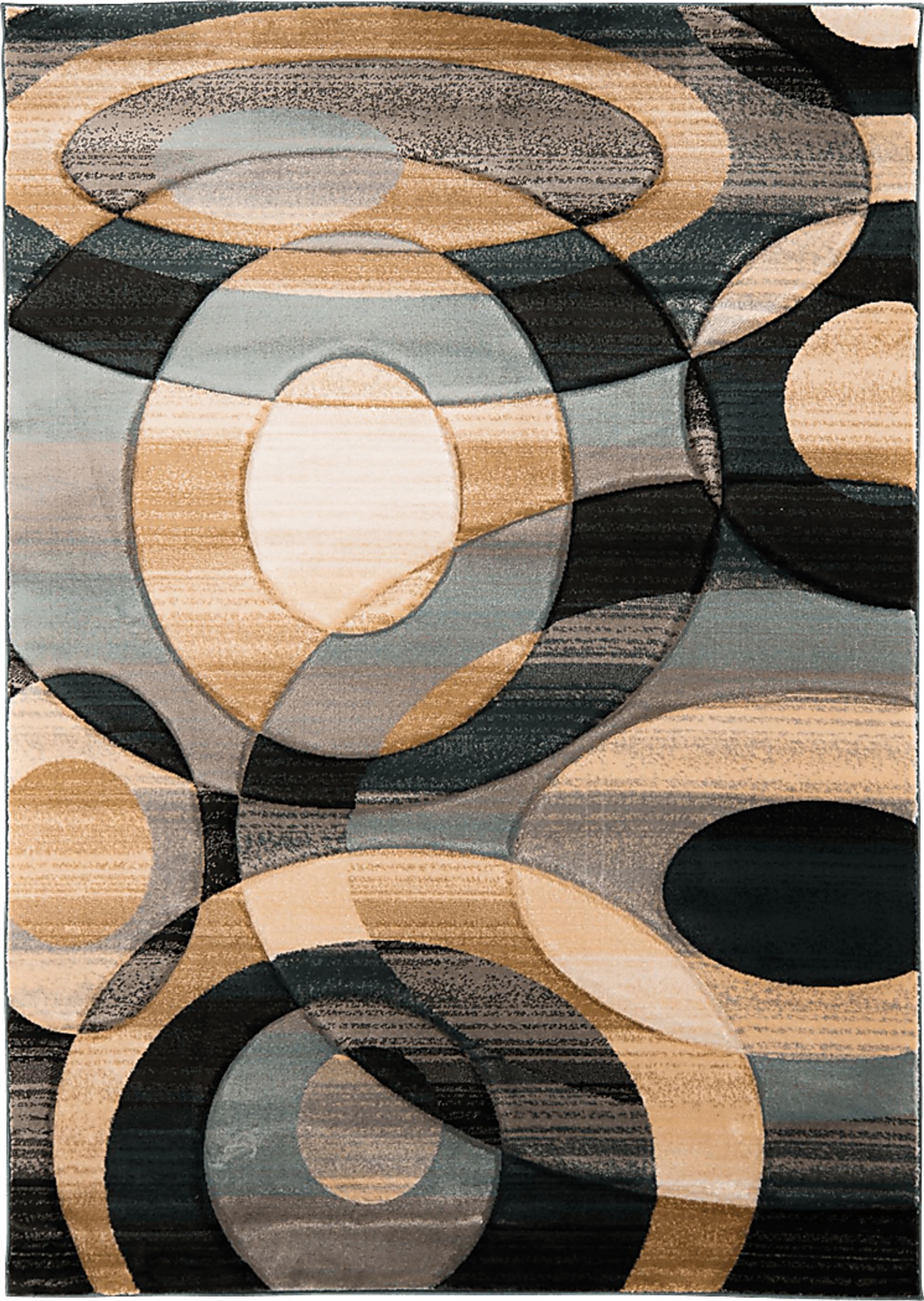 Dunman Gray 5'3 x 7'3 Rug - Image 1