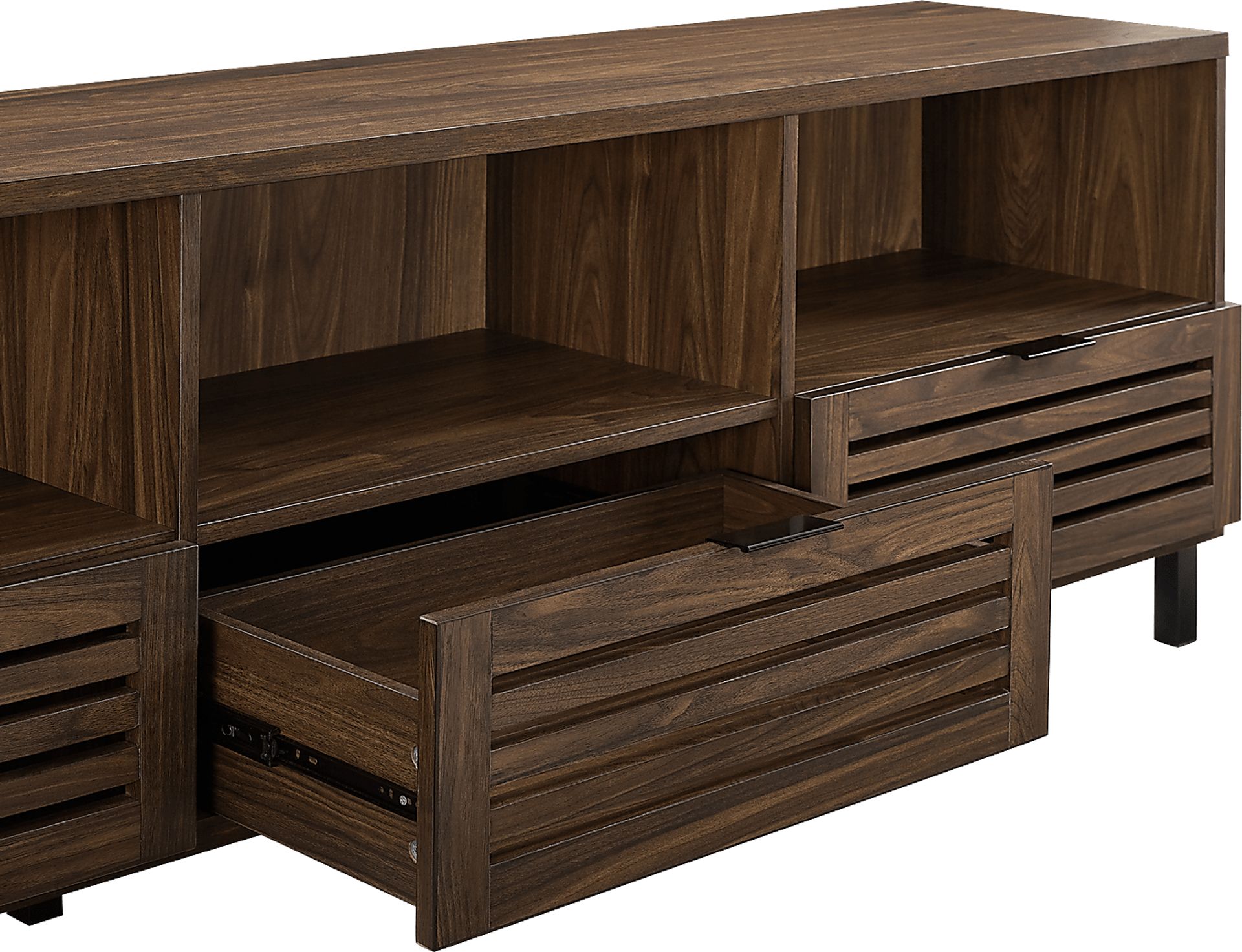 Dunmire Walnut 70 in. Console - Image 3