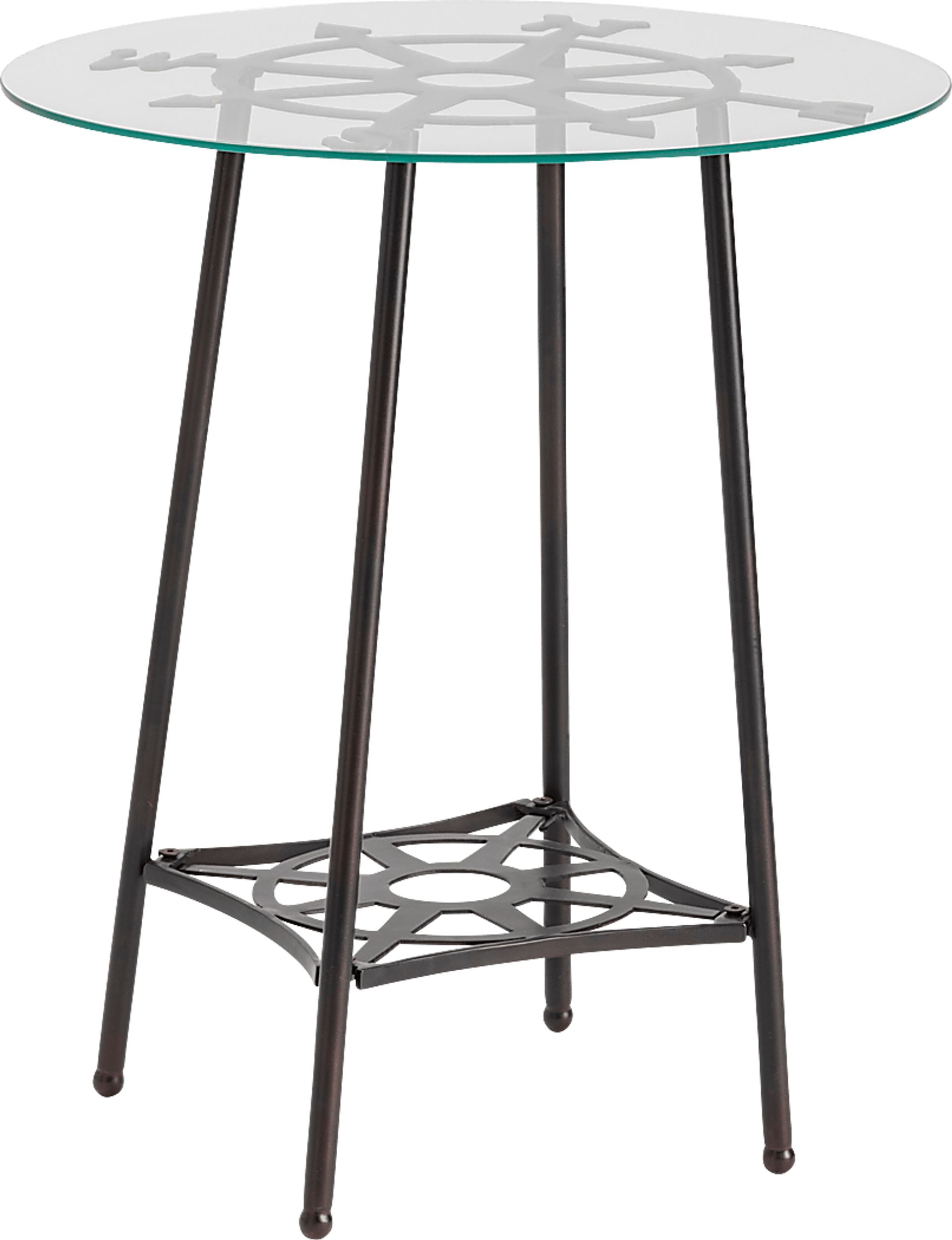 Dunnavant Black End Table - Image 1