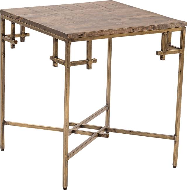 Dunnellon Brown End Table - Thumbnail - Image 1