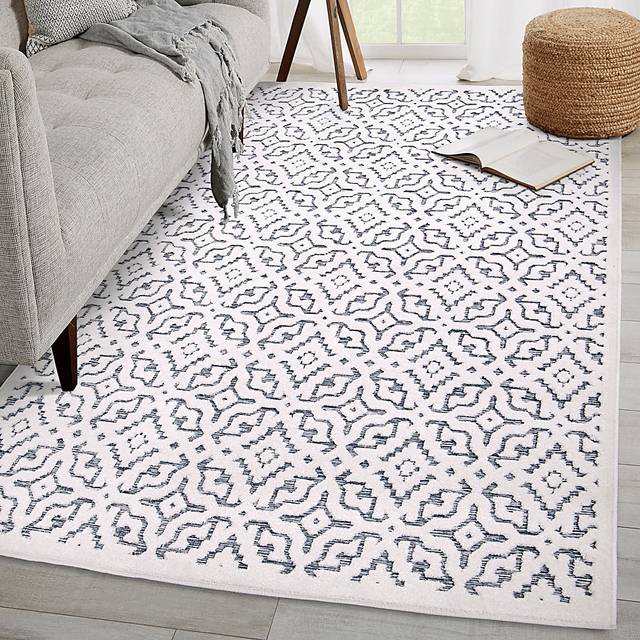 Dunnugan White 7'9 x 10'10 Rug - Thumbnail - Image 11