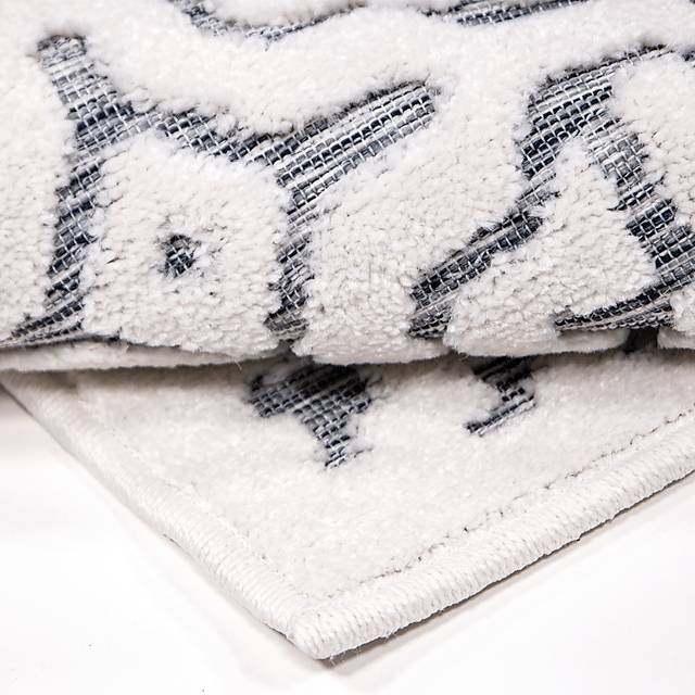 Dunnugan White 7'9 x 10'10 Rug - Thumbnail - Image 2