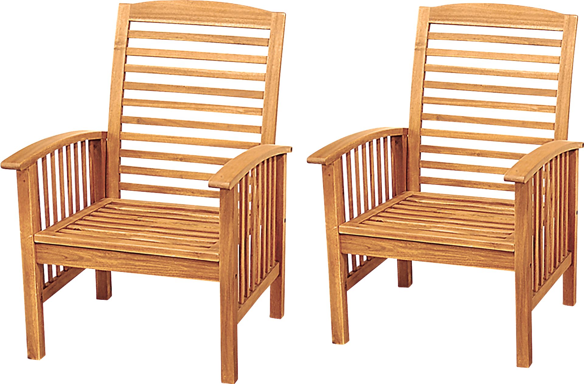 Dunsmere Brown Outdoor Accent Chair, Set of 2 - Image 2