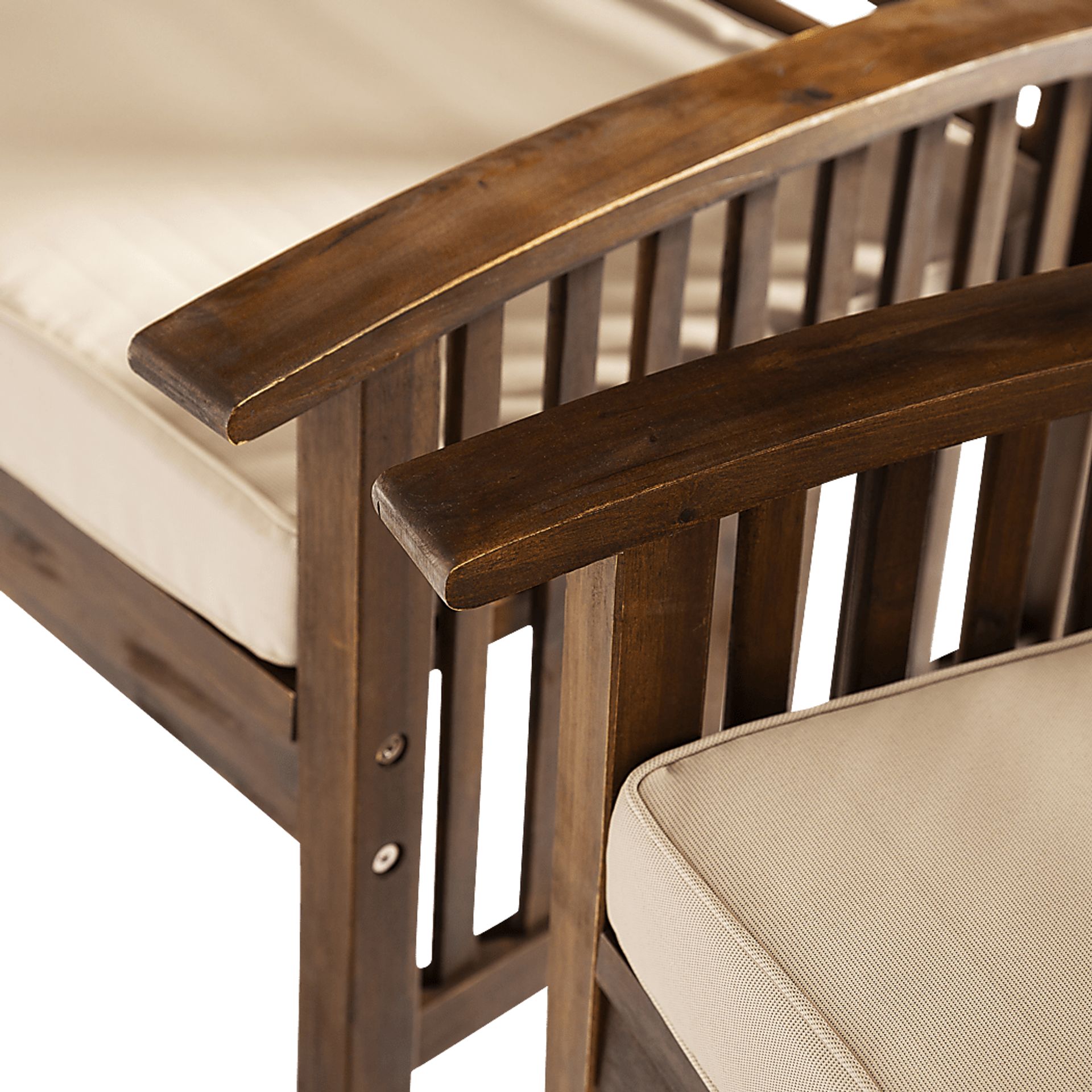 Dunsmere Dark Brown Outdoor Accent Chair, Set of 2 - Image 3