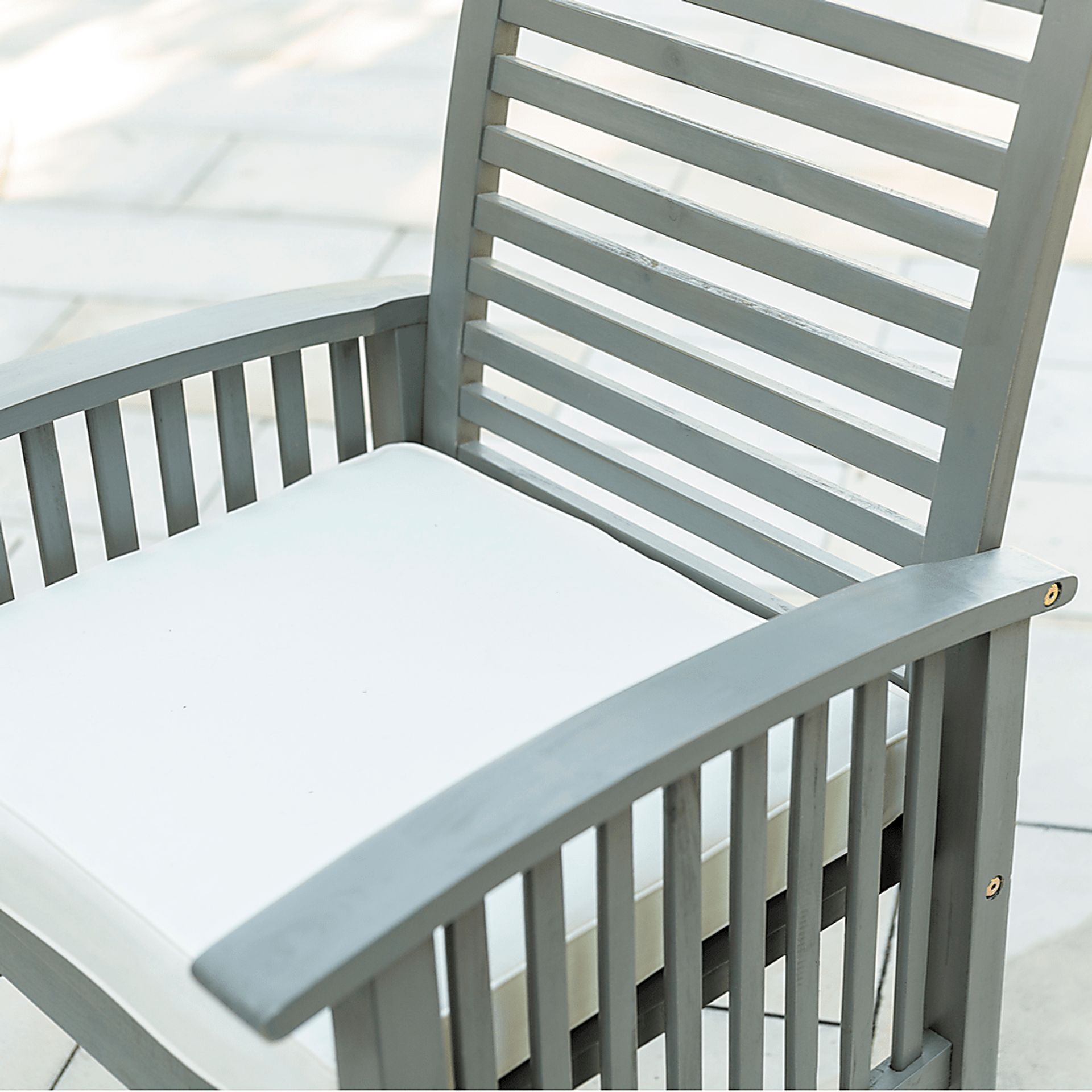 Dunsmere Gray Outdoor Accent Chair, Set of 2 - Image 3