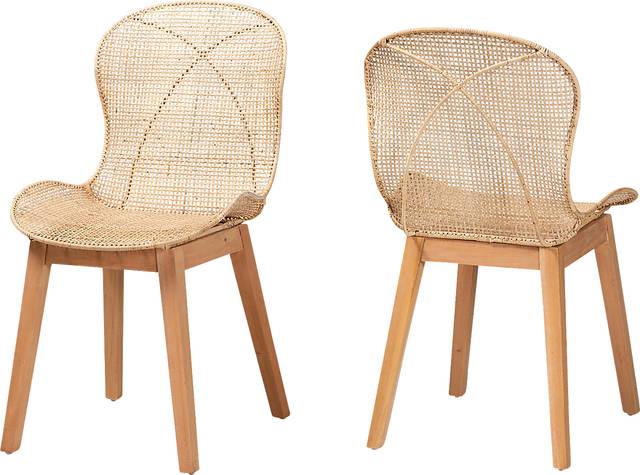 Dunstable Brown Dining Chair, Set of 2 - Thumbnail - Image 1