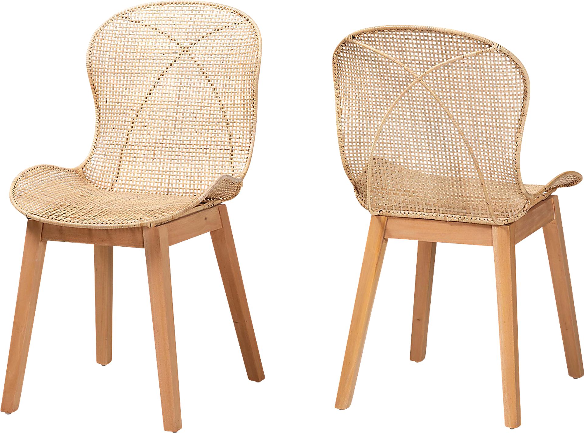 Dunstable Brown Dining Chair, Set of 2 - Image 1