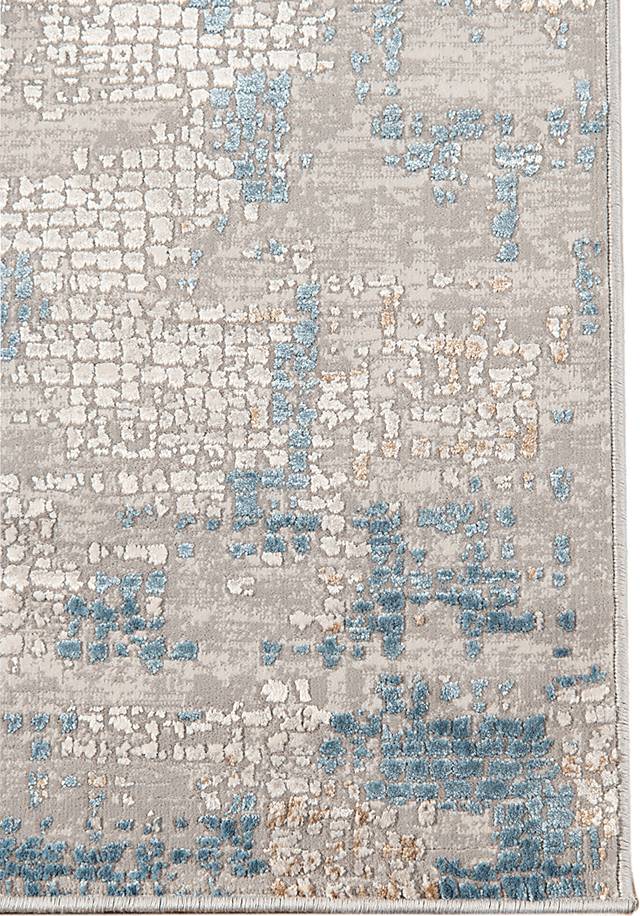 Dunstead Light Blue 7'6 x 9'6 Rug - Thumbnail - Image 4