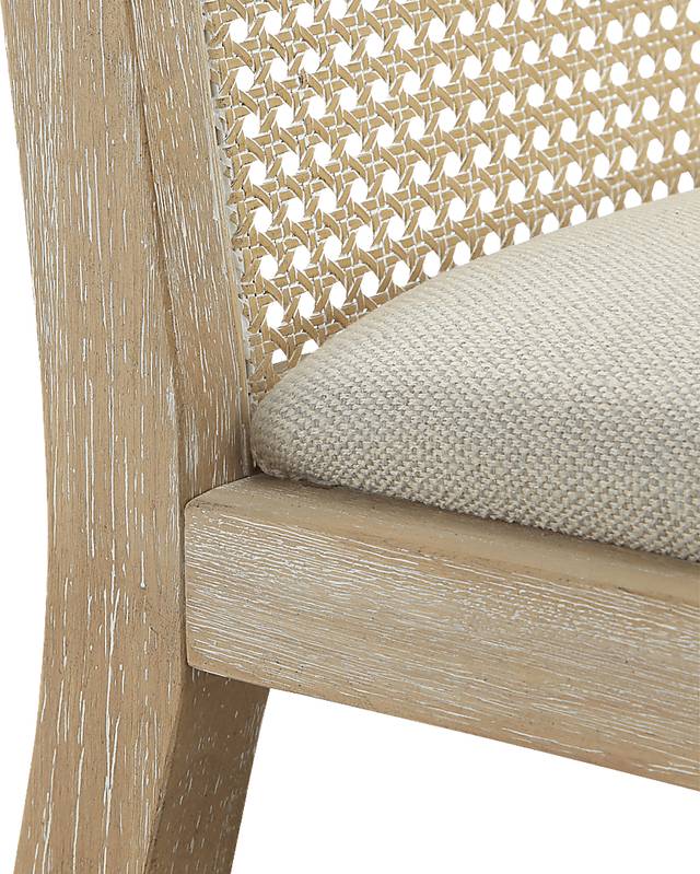 Dunston White Dining Chair, Set of 2 - Thumbnail - Image 6