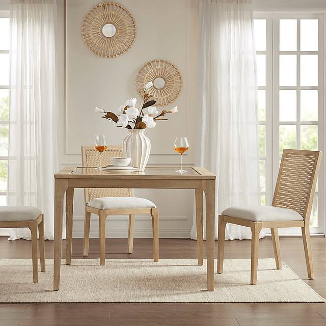 Dunston White Dining Chair, Set of 2 - Thumbnail - Image 7
