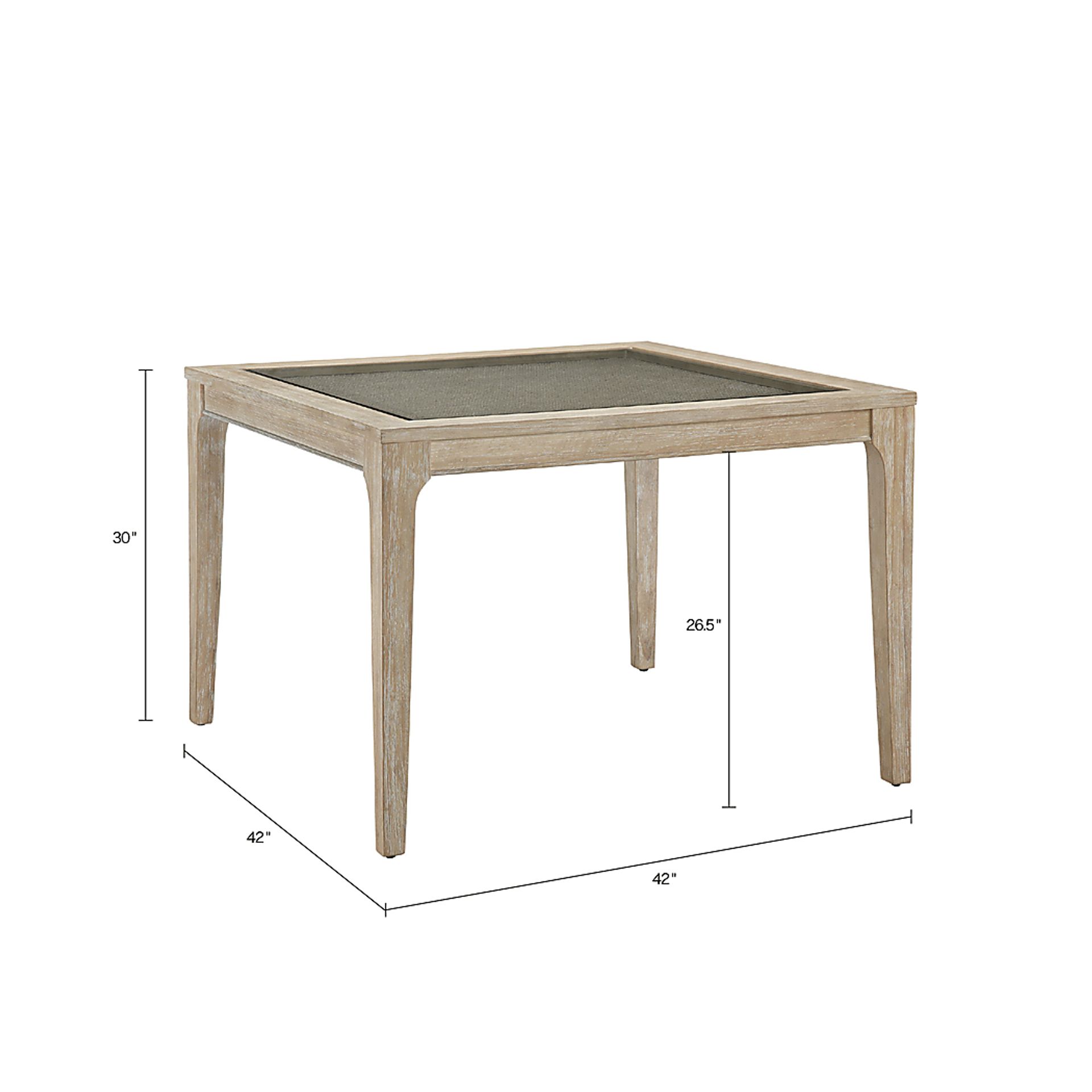Dunston White Dining Table - Image 5