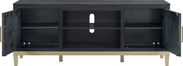 Dunuggan Black 70 in. Console - Thumbnail - Image 2