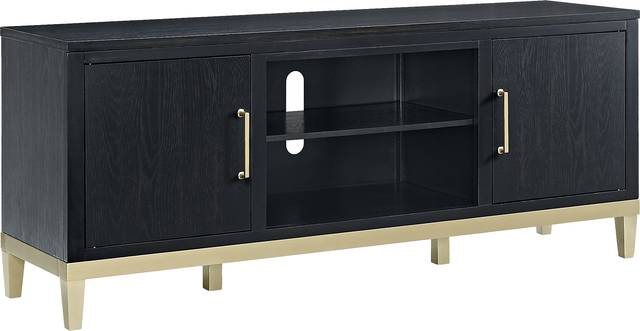 Dunuggan Black 70 in. Console - Thumbnail - Image 3