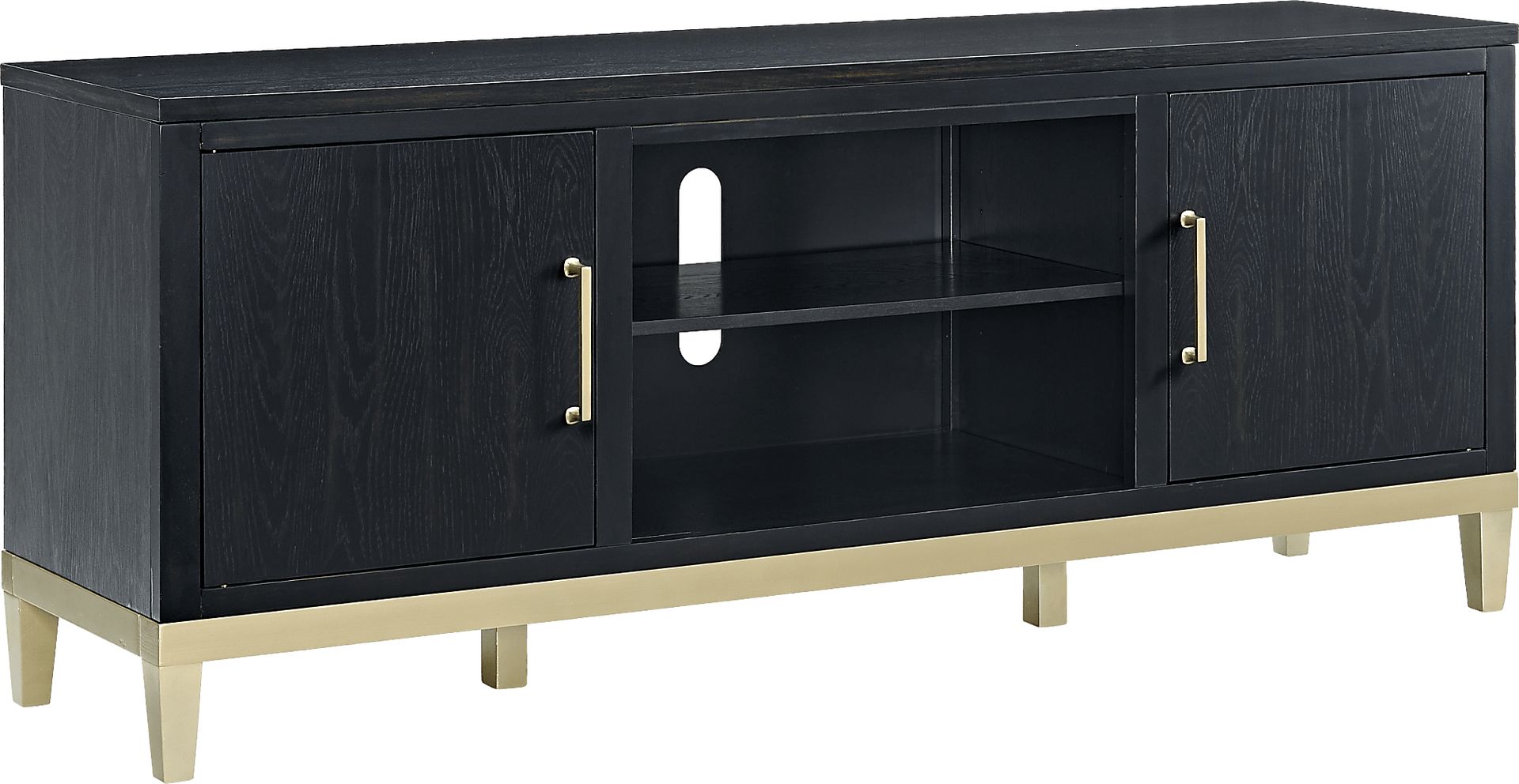Dunuggan Black 70 in. Console - Image 3
