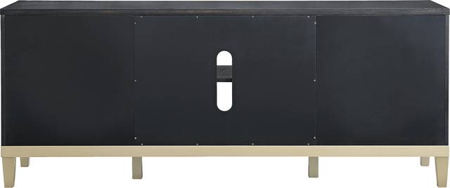 Dunuggan Black 70 in. Console - Thumbnail - Image 4