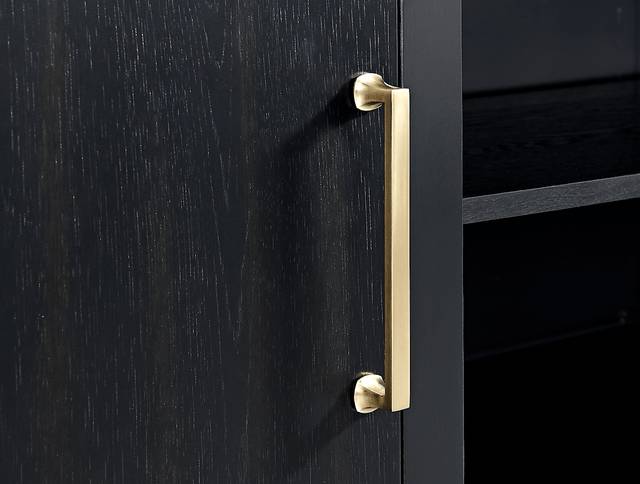 Dunuggan Black 70 in. Console - Thumbnail - Image 7