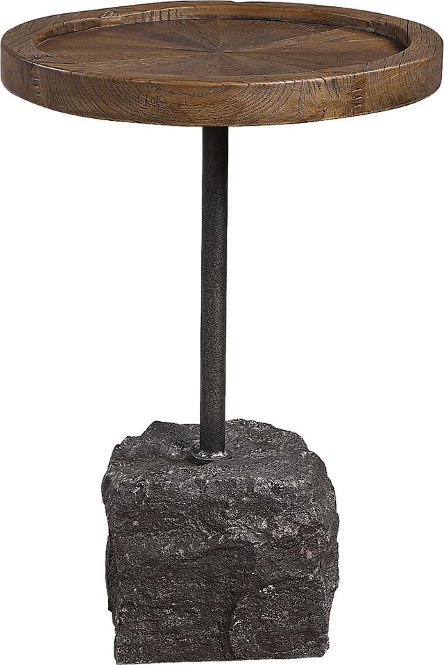 Dunvegan Brown Accent Table - Thumbnail - Image 1