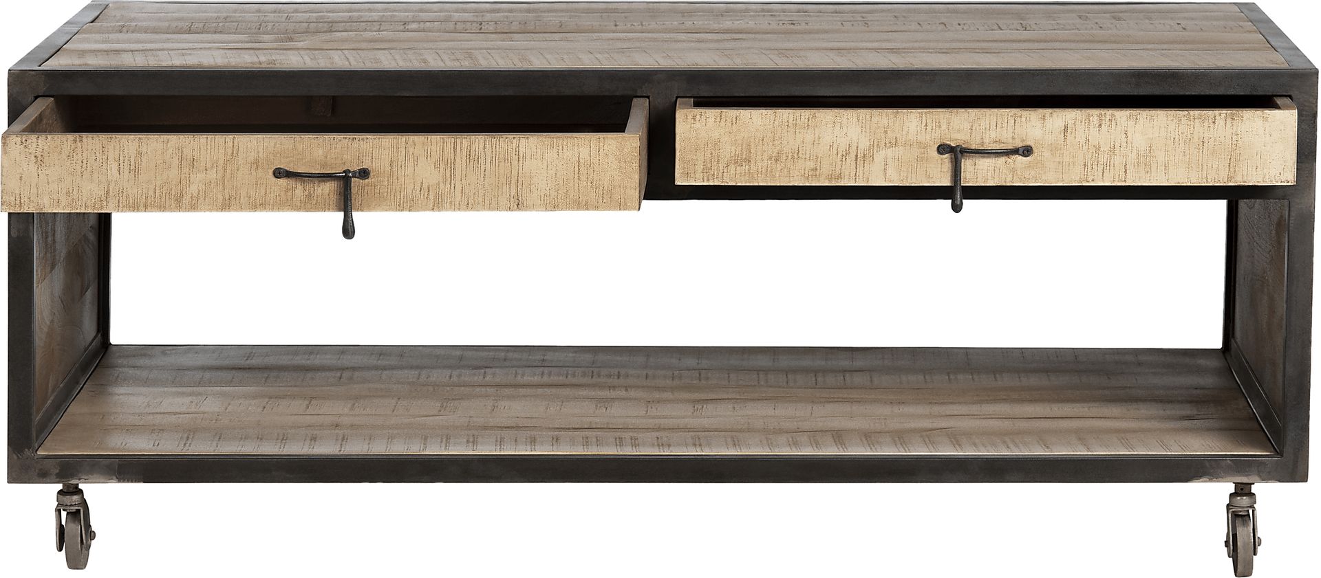 Dunzweiler Tan Cocktail Table - Image 3