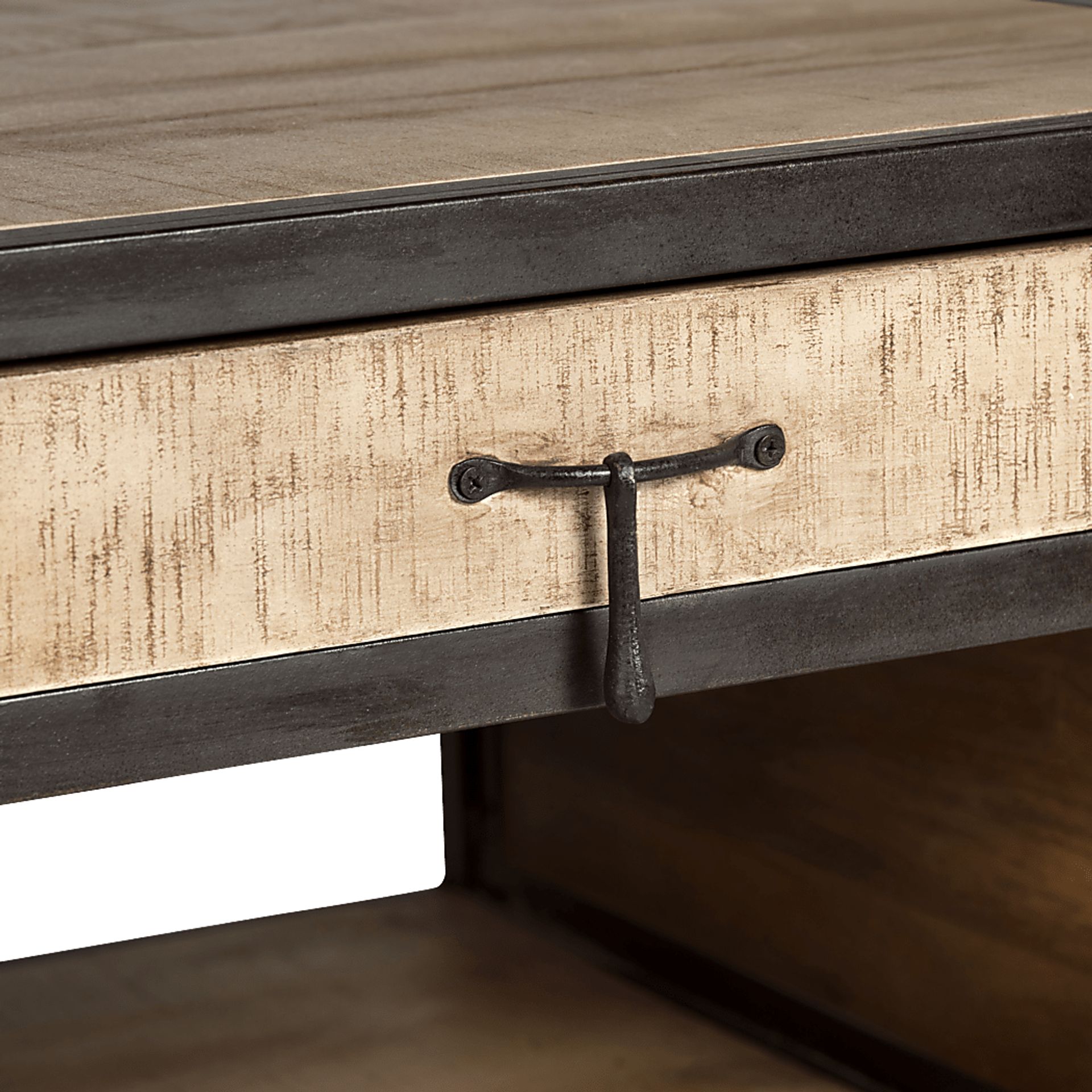 Dunzweiler Tan Cocktail Table - Image 4