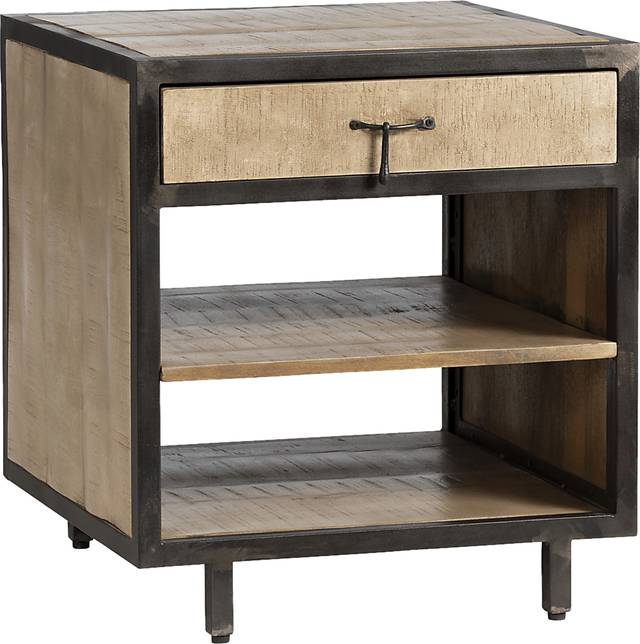 Dunzweiler Tan End Table - Thumbnail - Image 1