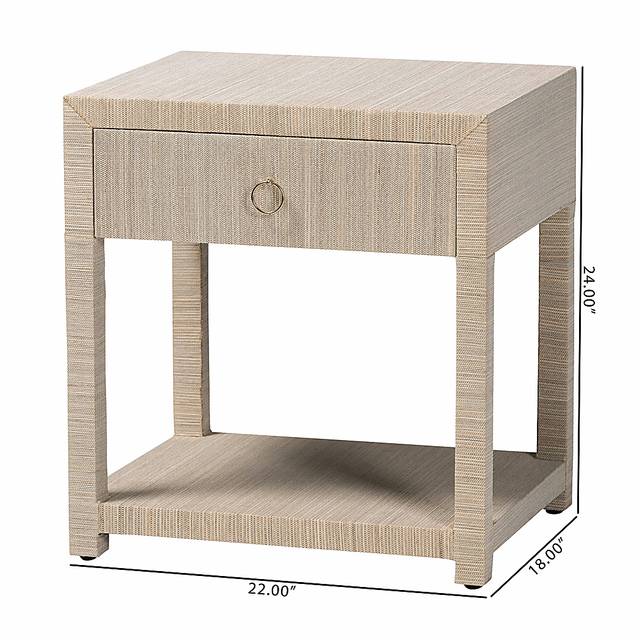 Dupreea Brown Nightstand - Thumbnail - Image 3