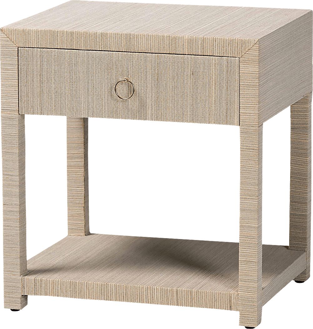 Dupreea Brown Nightstand