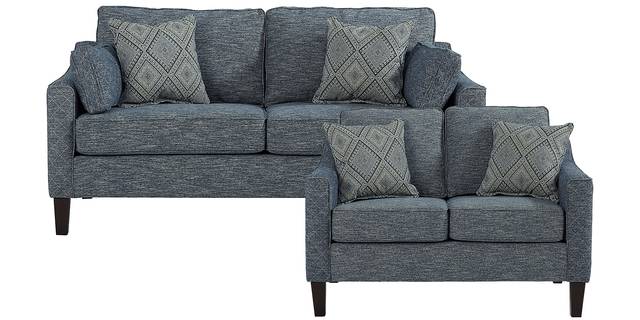 Durant Place Blue 2 Pc Living Room - Thumbnail - Image 1