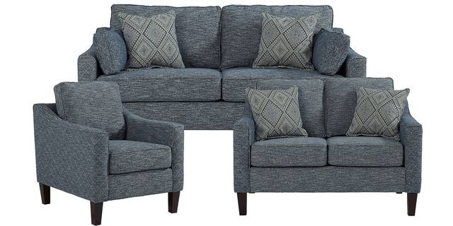 Durant Place Blue 3 Pc Living Room - Thumbnail - Image 1