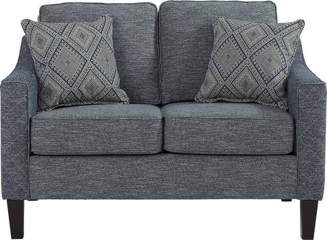 Durant Place Blue 2 Pc Living Room - Thumbnail - Image 3