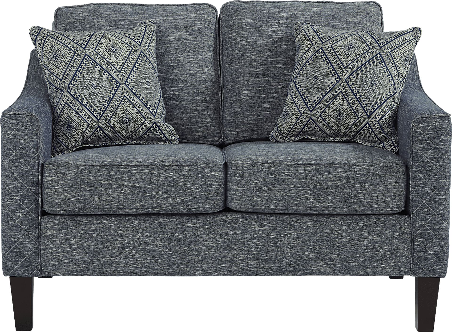 Durant Place Blue 2 Pc Living Room - Image 3