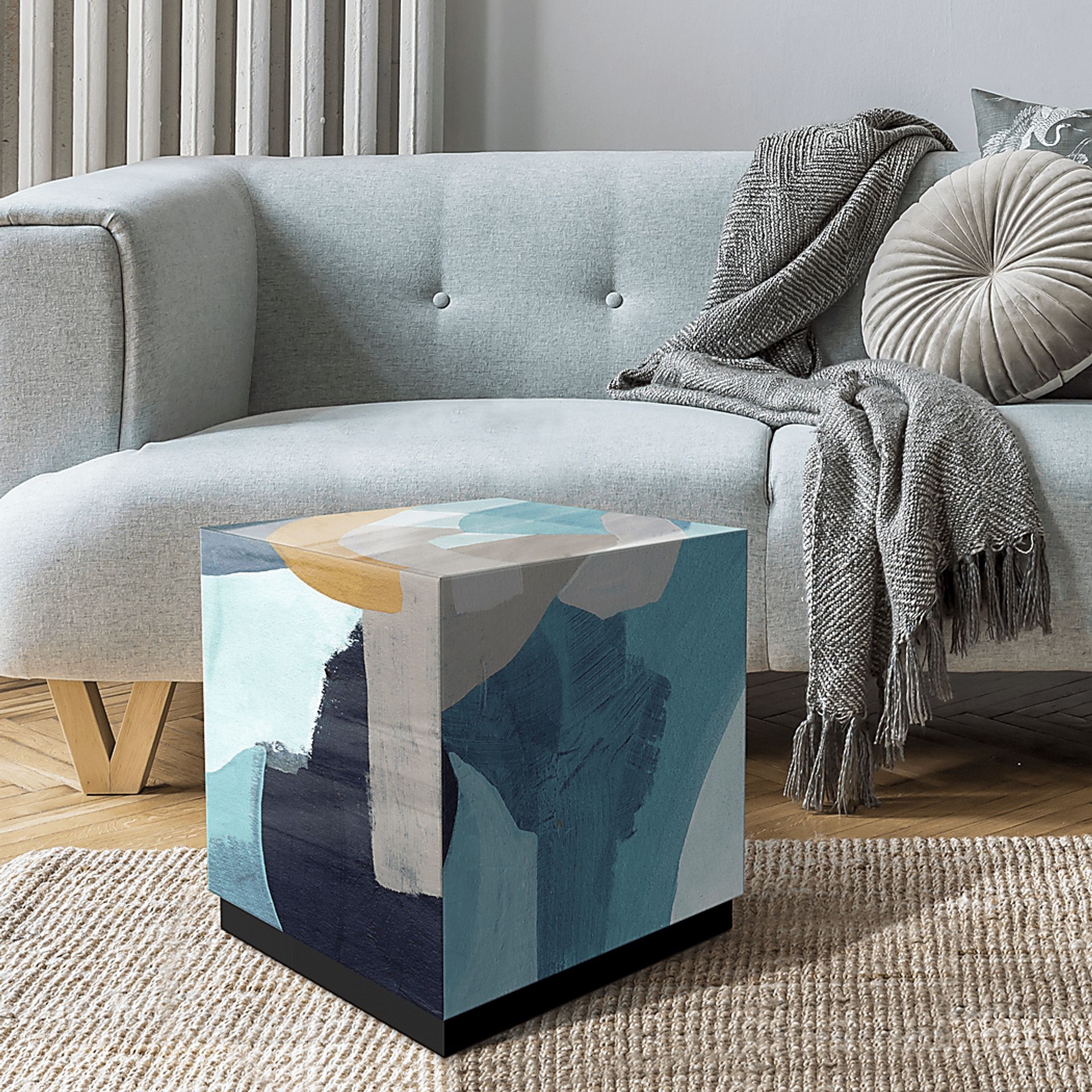 Durazno Blue Accent Table - Image 4