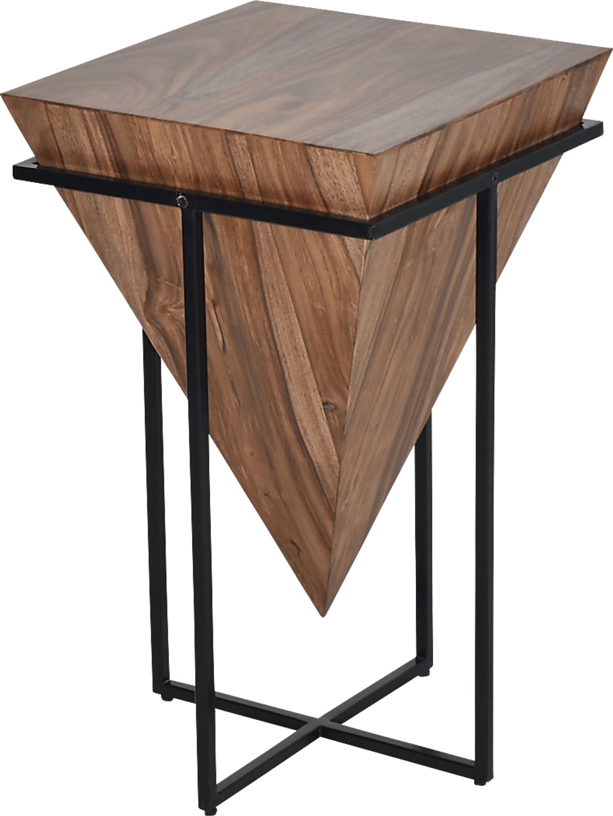 Durbridge Brown Dark Wood Accent Table Rooms to Go